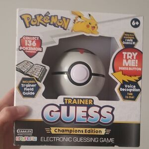Pokemon Trainer Guess Champions Edition - Silver and Black